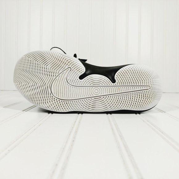 Nike Precision II Basketball Black and White Lace Up Athletic Running Shoes I302 - Picture 10 of 11